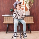 袖切替フロントポケット ボーダー長袖Tシャツ | ブランシェス | 詳細画像5 