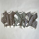 袖切替フロントポケット ボーダー長袖Tシャツ | ブランシェス | 詳細画像7 