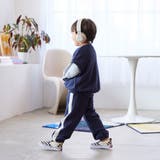 胸刺しゅうワッペン スウェットベストセットアップ | ブランシェス | 詳細画像3