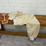 バイカラーバックネームつき 薄手モックネックトレーナー | ブランシェス | 詳細画像9 