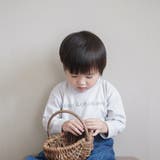 【aBity select./アビティセレクト】星ロゴドット柄長袖Tシャツ | ブランシェス | 詳細画像2 