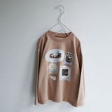 ブラウン | フードモチーフアソート長袖Tシャツ | ブランシェス