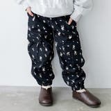 ブラック | 【aBity select./アビティセレクト】迷彩・小花柄カーゴロングパンツ | ブランシェス