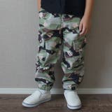 迷彩 | 【aBity select./アビティセレクト】迷彩・小花柄カーゴロングパンツ | ブランシェス