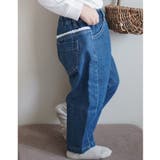 【aBity select./アビティセレクト】バレルレッグデニムロングパンツ | ブランシェス | 詳細画像4 