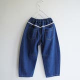 ネイビーブルー | 【aBity select./アビティセレクト】バレルレッグデニムロングパンツ | ブランシェス