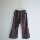 ダークブラウン | 【aBity select./アビティセレクト】総柄フレアロングパンツ | ブランシェス