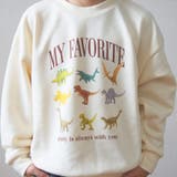 MY FAVORITEアソートモチーフ裏毛トレーナー | ブランシェス | 詳細画像4 