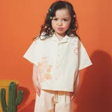 【aBity select アビティセレクト】開襟刺繍半袖シャツ＋ハーフパンツセ… | ブランシェス | 詳細画像4 