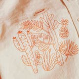 【aBity select アビティセレクト】開襟刺繍半袖シャツ＋ハーフパンツセ… | ブランシェス | 詳細画像8 
