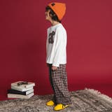 【aBity select アビティセレクト】チェック柄アップリケ長袖Tシャツ | ブランシェス | 詳細画像5 