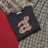【aBity select アビティセレクト】チェック柄アップリケ長袖Tシャツ | ブランシェス | 詳細画像9 