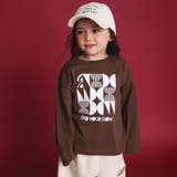 ブラウン | 【aBity select アビティセレクト】アソートロゴ長袖Tシャツ | ブランシェス