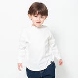 オフホワイト | モックネック長袖Ｔシャツ ロンT | ブランシェス