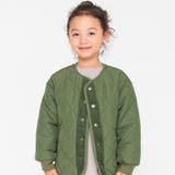 カーキグリーン | 【キルティング】中綿ブルゾン | ブランシェス