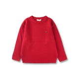 レッド | 【洗濯機で洗える】ウォッシャブルニット | ブランシェス