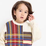 【洗濯機で洗える】タータンチェック柄ウォッシャブルニット | ブランシェス | 詳細画像6 