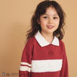 エンジ | 【ハリー・ポッター】branshes オリジナル／重ね着風襟付きトレーナー | ブランシェス