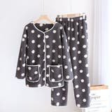 キム・ヤンリビング/のポーグルがフリースパジャマセット韓国 韓国ファッション | BRICH | 詳細画像2 