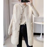 ロロビー レディースフリースロングベストポーグルミンクベスト 韓国 | BRICH | 詳細画像1 