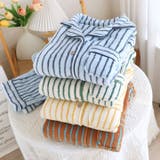 キム ヤンリビング ストライプさパジャマパジャマセットホームウェア韓国 | BRICH | 詳細画像1 