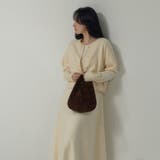 ガールズデイリー Muse12 リネアカーディガンレイヤードワンピースセット韓国 | BRICH | 詳細画像1 