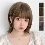 UKアッシュオリーブベージュ | 「新作 マーメイドショート」 ウィッグ | Brightlele