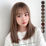 RCシナモンミルクグラデ | 新作「ブラントカットミディ」 ウィッグ ミディアム | Brightlele