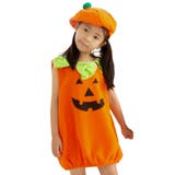 キッズパンプキン | ハロウィン コスプレ キッズ | Brightlele