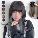 TR/Bブラックブルー | 「前髪付きトップヘアピース」 ヘアピース 前髪ウィッグ | Brightlele