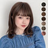 CRショコラブラウン | 「ファジーレイヤーミディ」 ウィッグ ミディアム | Brightlele