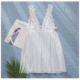 セクシー雑貨 バックオープンレーシーベビードール＆Tバックショーツセット | bright wrist  | 詳細画像5 