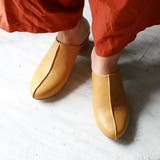 センターシーム ミュールサンダル 円柱ヒール 2019a/w tw | Brignton | 詳細画像17