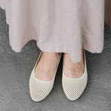 ベージュ | 洗える軽量 ニットパンプス メッシュニット | Brignton 