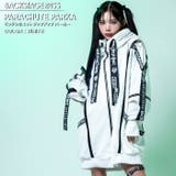 WHITE | PARACHUTE PARKAビッグシルエット ジップアップ | BUFFALO BOBS