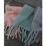 フリンジニットスカーフesutoreja マフラー スタイルアップ | BUYSENSE | 詳細画像3 