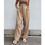 ハイウエストベルトデザインパンツ esutoreja ボトム | BUYSENSE | 詳細画像2 