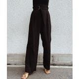 ハイウエストベルトデザインパンツ esutoreja ボトム | BUYSENSE | 詳細画像3 