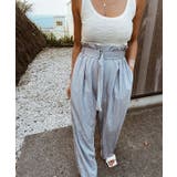 ハイウエストベルトデザインパンツ esutoreja ボトム | BUYSENSE | 詳細画像8 