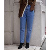 ブルー | ボーイフレンドデニム esutoreja ボトム | BUYSENSE