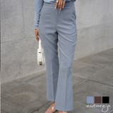 センターシームストレートパンツ esutoreja ボトム | BUYSENSE | 詳細画像1 