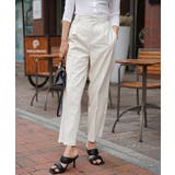 アイボリー | タックパンツ esutoreja ボトム スタイルアップ レディース トレンド | BUYSENSE