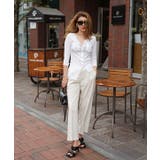 タックパンツ esutoreja ボトム スタイルアップ レディース トレンド | BUYSENSE | 詳細画像2 