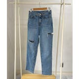 ダメージデザインストレートデニム esutoreja ボトム | BUYSENSE | 詳細画像11
