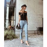 ダメージデザインストレートデニム esutoreja ボトム | BUYSENSE | 詳細画像6