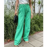 グリーン | カラールースパンツ esutoreja ボトム | BUYSENSE
