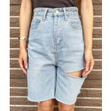 ダメージデニムハーフパンツ esutoreja ボトム | BUYSENSE | 詳細画像6 