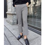 ブラック | シェパードチェックスラックス esutoreja ボトム | BUYSENSE