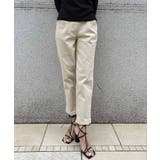 ベージュ | デザインポケットテーパードパンツ esutoreja ボトム | BUYSENSE