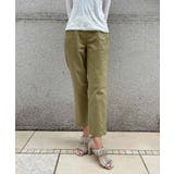 カーキ | デザインポケットテーパードパンツ esutoreja ボトム | BUYSENSE